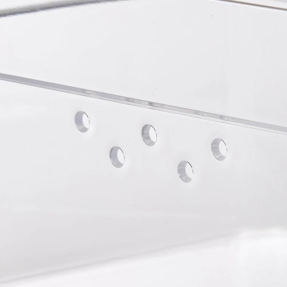 2 шт. Маленький органайзер для обуви, контейнер для хранения с крышкой, штабелируемый, прозрачный пластик, для женщин и детей