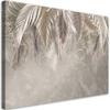 Canvas Print, Palm Leaves On Concrete 3D