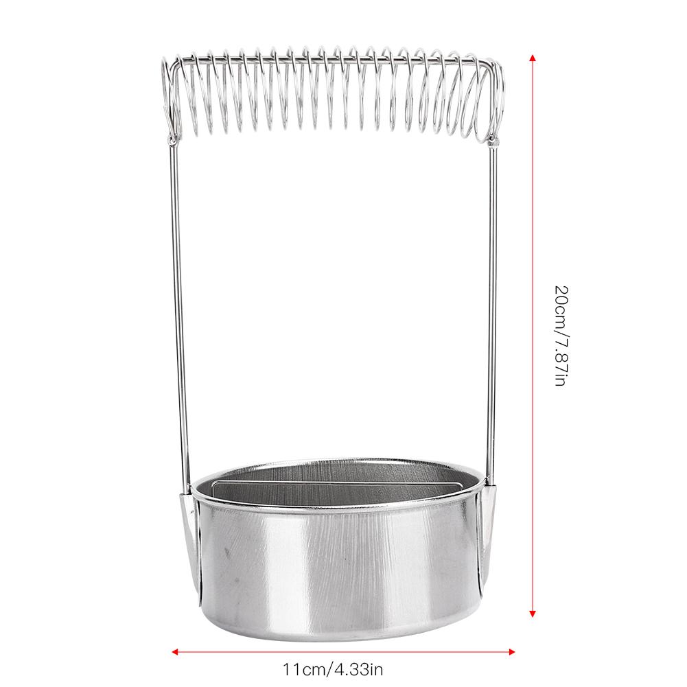 Brush Washer Clner, Brush Washer, Uncovered Brush Washer Clner, Stainless Steel Oil Painting Pen, Straight Wash Barrel Holder, Oil Painting Brush Wash