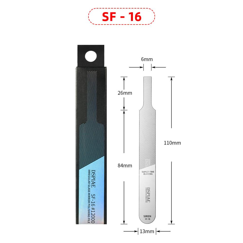 DSPIAE MSF-13 SF-15 SF-16 SF-17 SF-20 Abrasive Block Ceramic File Polishing Tools Leviathan Ultimate Hobby FiLe