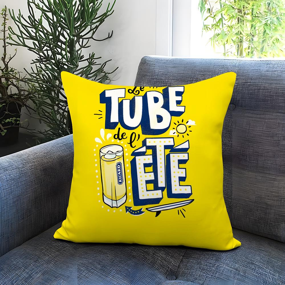Popular RRicarded Cushion Cover Comfortable Reversible Pillow Cover Ideal for Car Sofa Bedroom Beyond