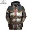 Fashion Hoodies Knights Templar 3D Printed Hoodie Sweatshirt Men/Women Casual Streetwear Sudadera Hombre