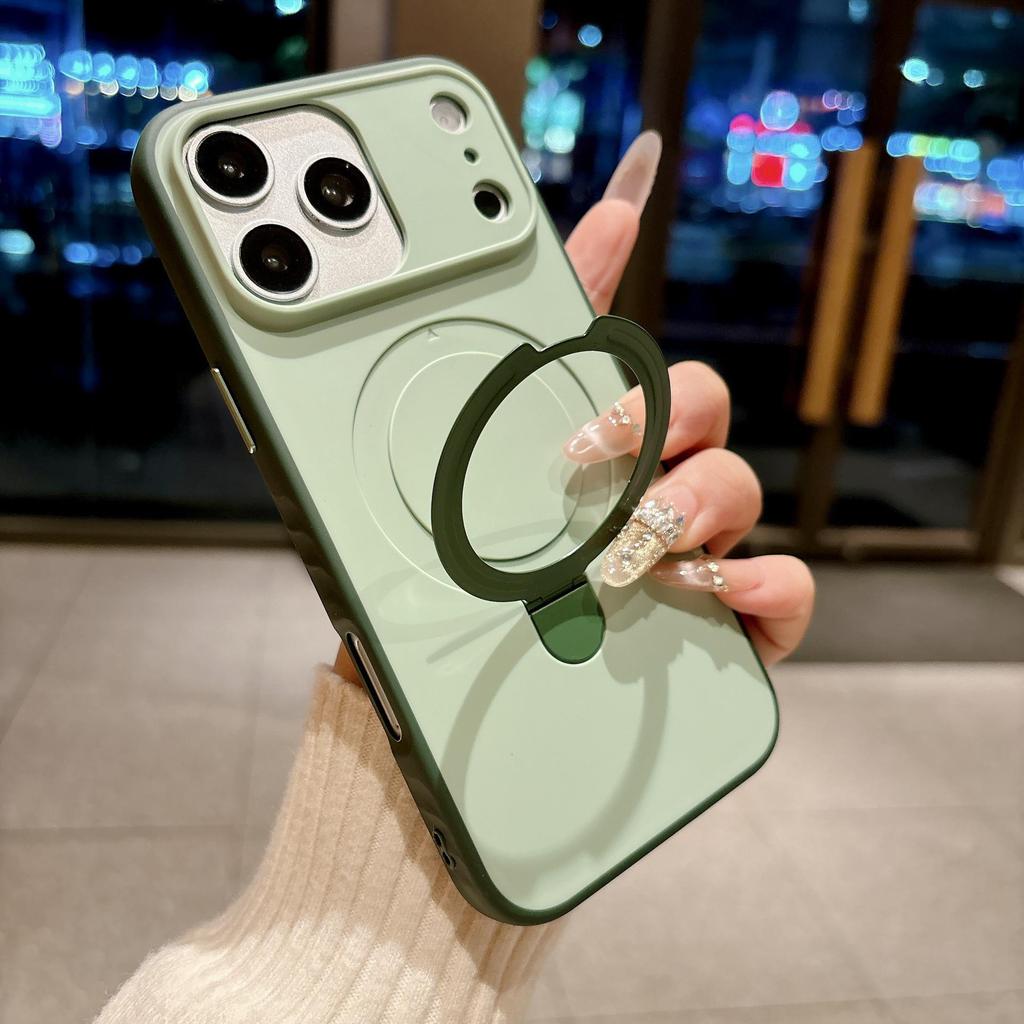 iPhone 17 Pro Max Case with Stand: Apple 16 Bracket, Summer Protective Case