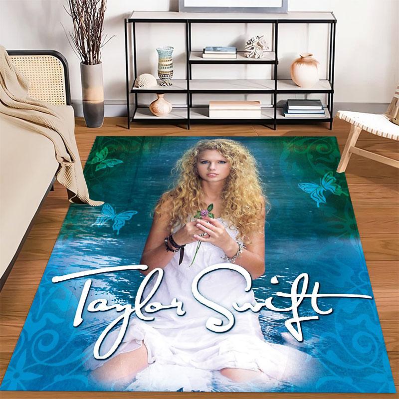 Taylor Swift Carpets and Rug 3D Printing Carpet Floor Mat Living Room Bedroom Large Area Soft Carpet-JM011