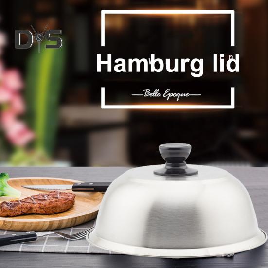 Stainless Steel Basting Cover for Griddle Cheese Melting Dome Small Grilling Domes for Outdoor Indoor Cooking