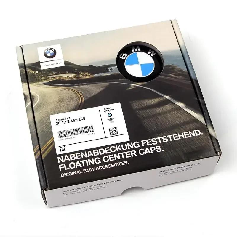 XWQP2 Car Sticker 68mm Floating Wheel Center Caps for BMW E90 E91 E92 E93 F30 F10 F11 F04 E84 E83 F25 E70 F15 E72 F16 M2 M3 M5 M6 Auto