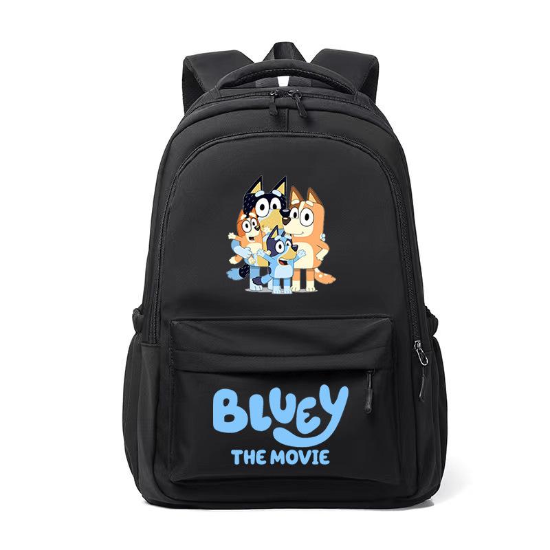Забавный мультяшный рюкзак в стиле Bluey College, школьный рюкзак для отдыха, снижающий нагрузку на ученика