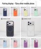 Силиконовый магнитный чехол для iPhone 17 Pro Max: Чехол-бампер Jelly Color Block со встроенной кнопкой камеры для Apple 16