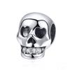 New Halloween Gift Skull Dog Demom European Diy Bead Fit Original Charms Silver 925 Bracelet For Girl Fashion Jewelry