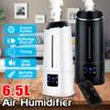 6500ML Household Air Humidifier Remote Control LCD Screen Diffuser Mist Maker Cool Mist Purifier 210x180x460mm Ultrasonic Humidifier
