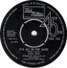 7inch Record FOUR TOPS - It's All In The Game TMG736 Tamla Motown 1970 UK Soul/Funk Used