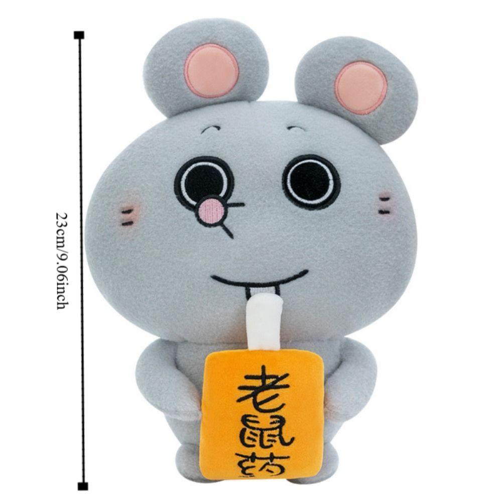 Сыр крыса плюшевая игрушка банка риса животное плюшевая подушка детские подарки мягкая мышь кукла домашний декор