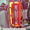 Car Rear Tail Light Decoration Cover LED Taillight Protective Guards for Ford Bronco -2023 Lamp Hood Exterior