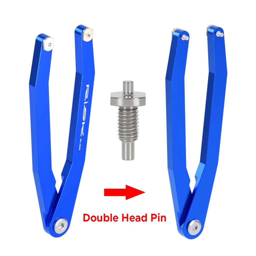 Bike Crank Arms Cap Pin Wrench Bicycle Hub Bottom Bracket Freewheel Pin Wrench for Bike Repair