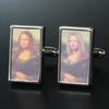 Kamakura Cufflinks Workshop 3D Mona Lisa Cufflinks Ec138 [Cufflinks/Cufflinks]