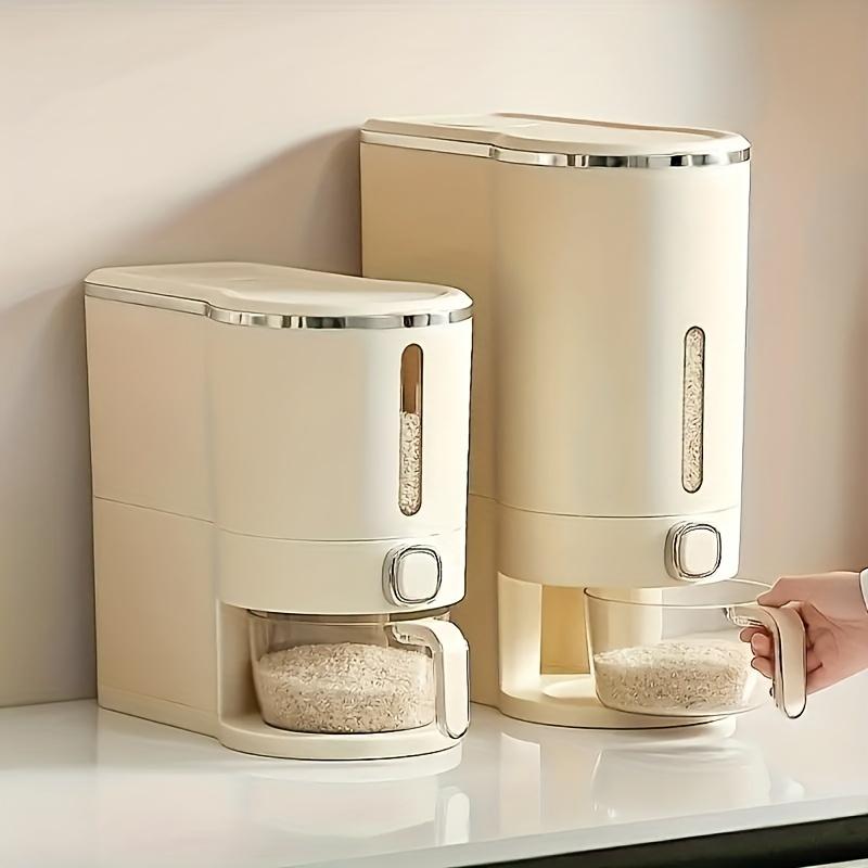 Незаряженный контейнер для хранения сухих продуктов для кухонной кладовой, влагостойкий и защищенный от насекомых контейнер для хранения соевой муки