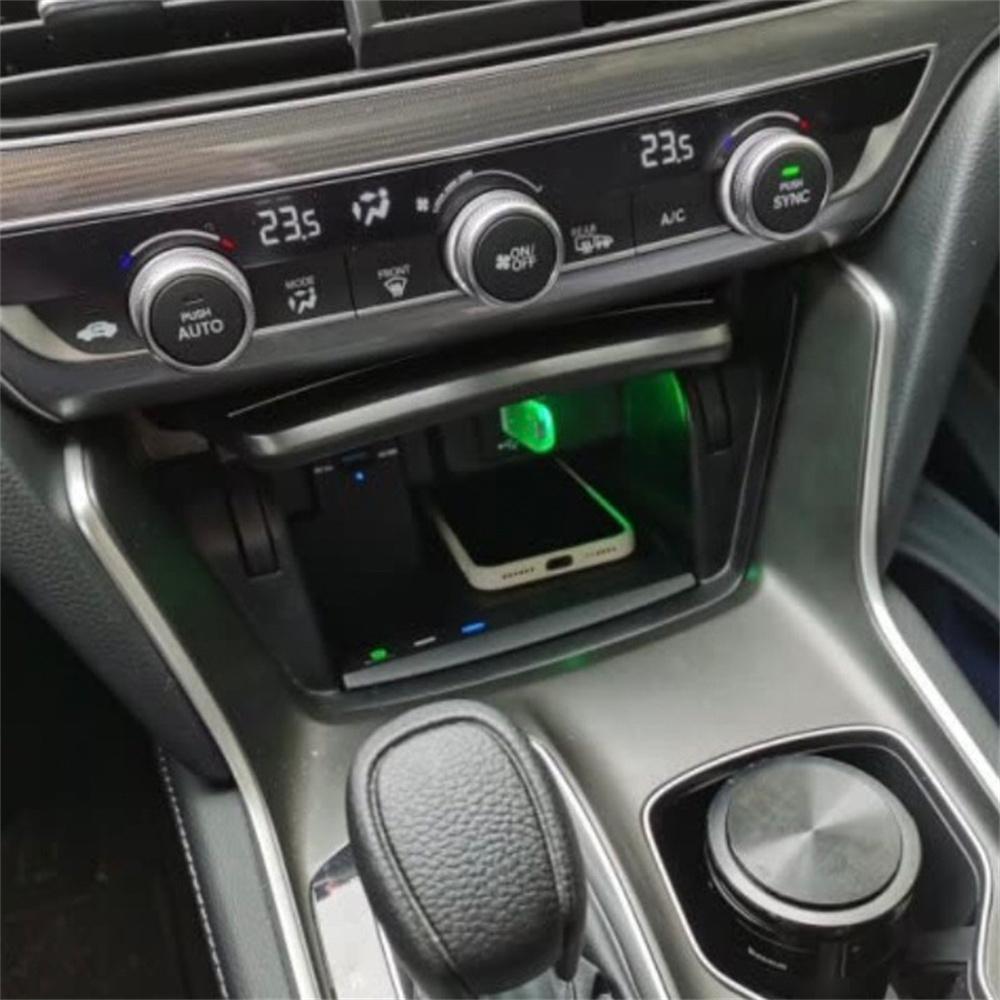 15W Wireless Charger for Honda Accord 10th Generation Cigarette Lighter Socket Non-destructive Installation
