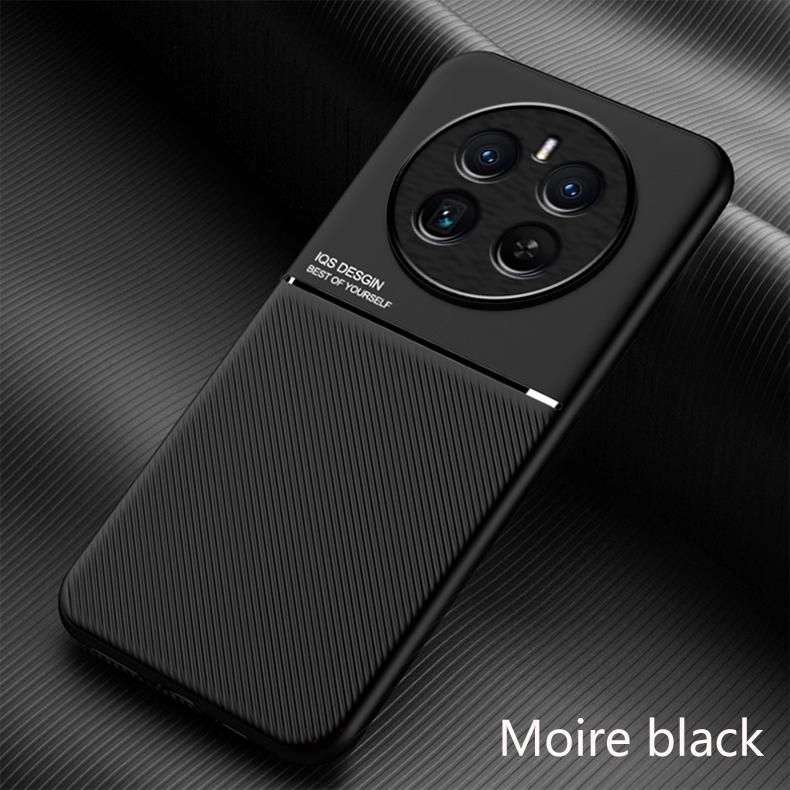 Для Realme 12 Pro Plus Чехол Кожаная Текстура Магнитный Автомобильный Держатель Чехлы для Телефона Для Realme 12 Plus 12Pro+ 5G Ударопрочная Задняя Крышка