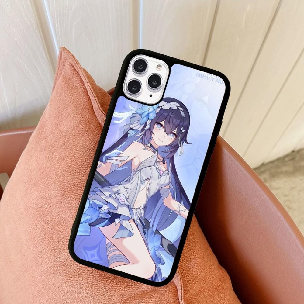 Blue Archive Phone Case Silicone PC+TPU Case For IPhone 14 11 12 13 Pro Max 8 7 6 Plus X XR Hard Fundas