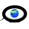 Magnetic Levitation Globe World Map White Light Oval Shape Base Built-in LED Lights Home Accessories Office Desk Decoration