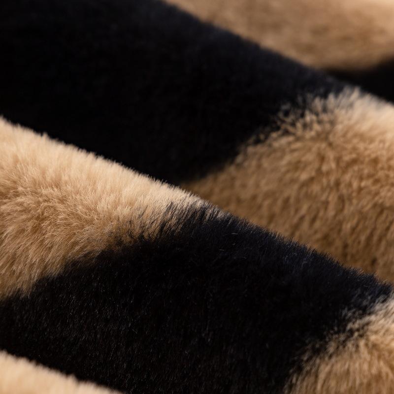 Bunny Cashmere Sofa Cover Towel Thick Non-Slip Sofa Cover Light Luxury High-Grade Autumn and Winter