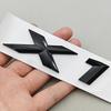 3D ABS Наклейка на автомобиль Логотип X1 X2 XDrive20d Значок на задний багажник Боковой значок на крыло Для BMW Xdrive X1 X2 X3 320d 320i E84 F48 F39 U10 yo2