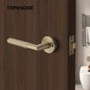 Bathroom Door Lock Indoor Bathroom 304 Stainless Steel Door Handle Wooden Door Bathroom Lock Privacy Door Lock Doorknob Bedroom