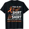 This Is My Fight Shirt Kidney Cancer Awareness Ribbon Unisex T-Shirt