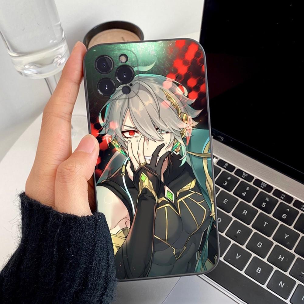 Genshin Impact Alhaitham Phone Case For IPhone 18 14 11 12 13 Mini Pro XS Max Cover 6 7 8 Plus X XR SE 2020 Funda Shell