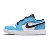 Детские кроссовки Air Jordan 1 Low ALT PS UNC Белый Темно-Пудрово-Синий Обсидиан BQ6066-144