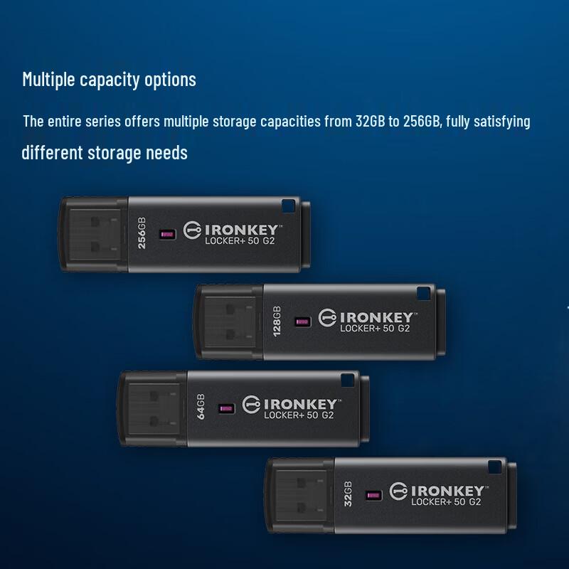 Kingston Зашифрованный USB 3.2 накопитель IKLP50G2 32 ГБ