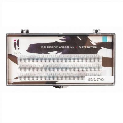 Ibra 90-Lash 9mm Professional Cluster Eyelash Extensions for Enhanced Natural Beauty