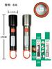 LED Rechargeable Flashlight, Aluminum Alloy Zoomable Torch with Multiple Light Modes, Portable Hook Design Outdoor Emergency Work Light