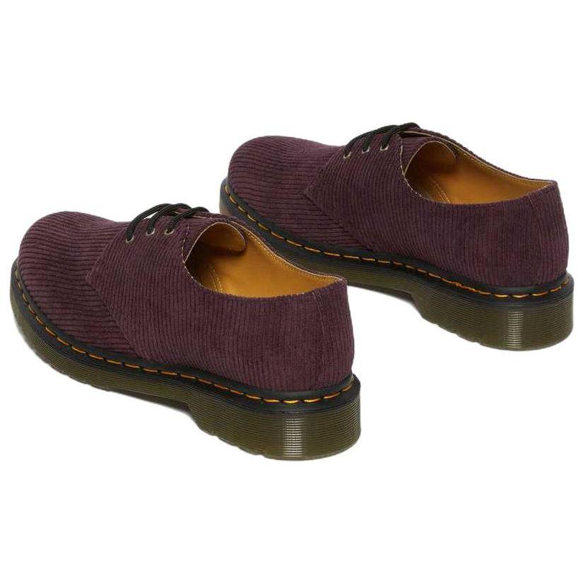 Доктор. Martens Ботинки на шнуровке с круглым носком, низкие, повседневные, кроссовки унисекс, бордовый 27770601