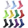 Anti-slip Football Socks with Cushioned Mid-Calf Design for Team Training and Competition