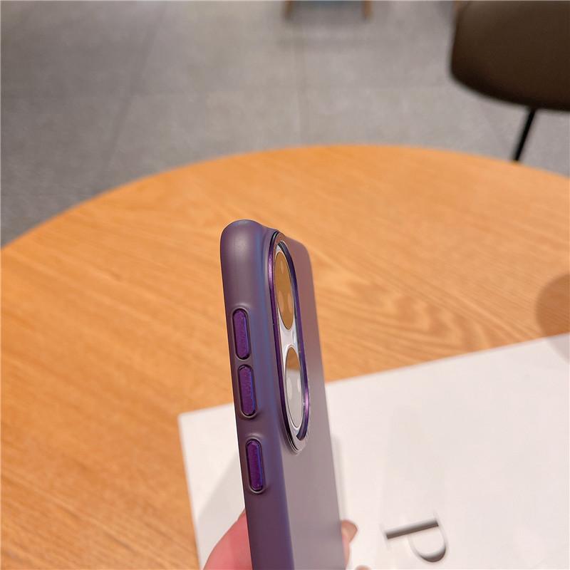 Для Huawei nova 12 Pro ультра прочная металлическая рамка с большим отверстием для объектива, ощущение кожи, чехол для ПК, защитная задняя крышка в виде ракушки