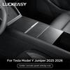 Для Tesla Model Y Juniper 2026/Model 3 Highland 2026 Защитные коврики для центральной консоли, аксессуары, защитная крышка для консоли