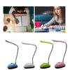 Lamp LED Lamp Table Desk Lamp Reading Lamp Foldable Dimmable AA Battery Powered Table Light 4 LED Portable Lamp Flexo Book Light