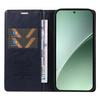 YIKATU YK-006 For Xiaomi 15 Pro Case Magnetic Closure Leather Phone Cover Litchi Texture
