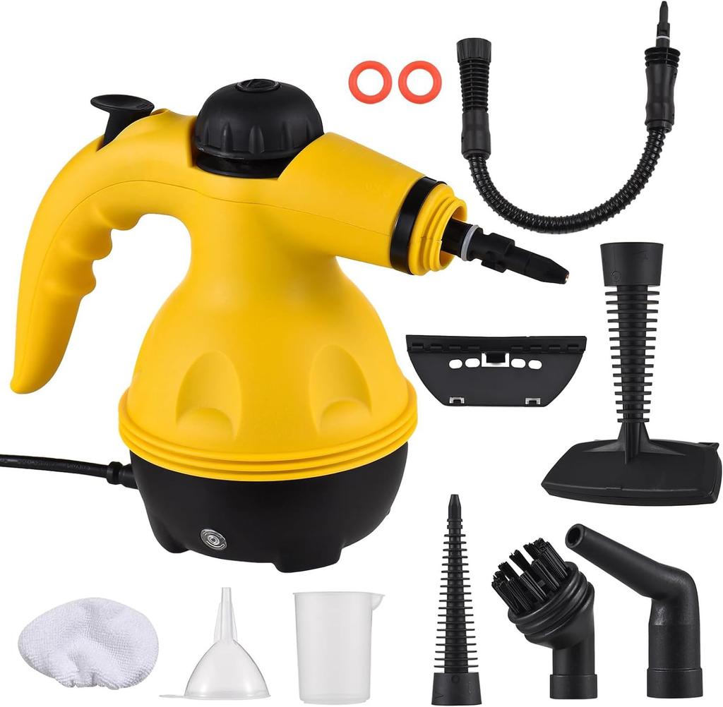 Handheld Steam Cleaner, Portable Electric High Pressure Steam Cleaner Multi-Purpose Handheld Sprayer