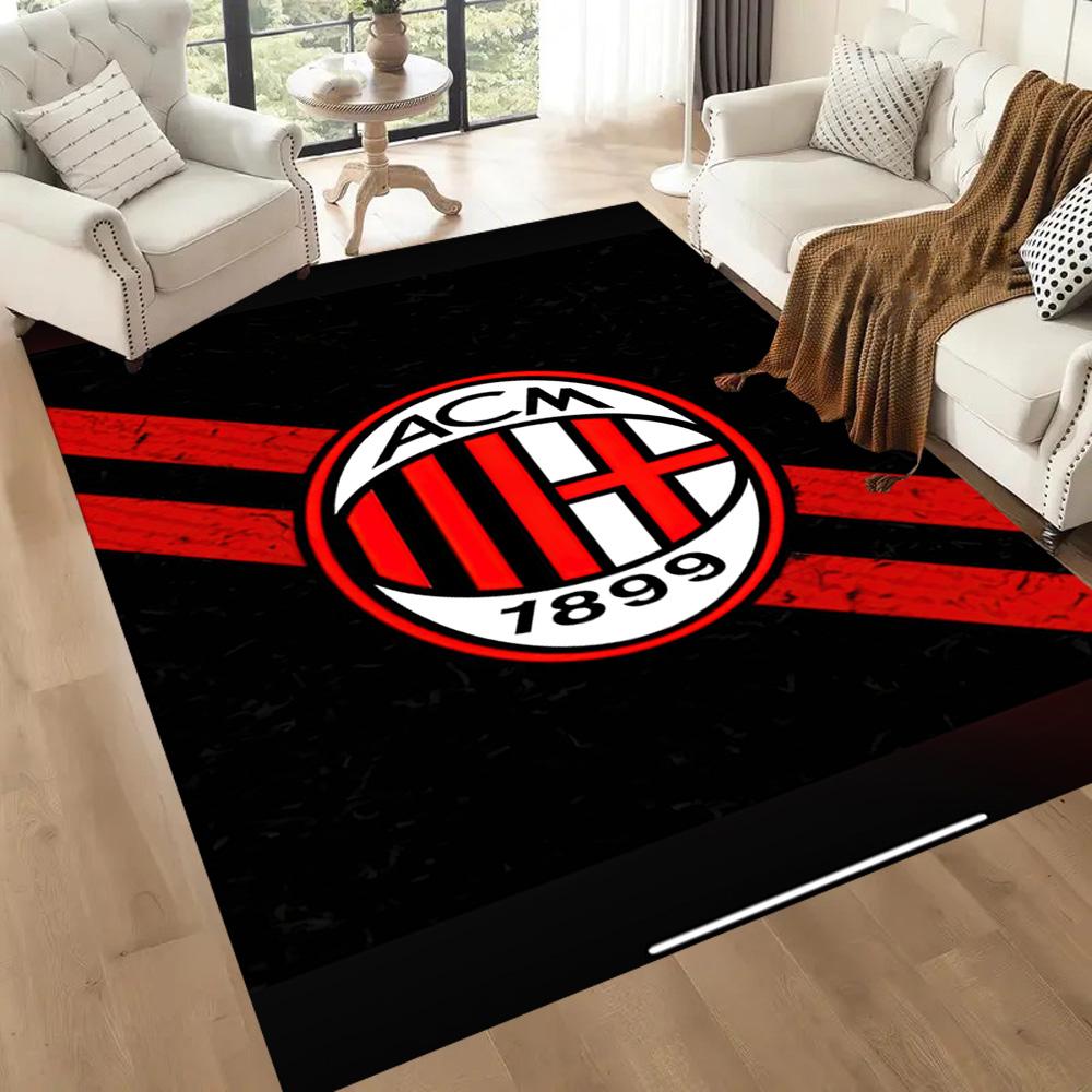 Ac Milan Floor Rug Office Rug Perfect For Outdoor Foyer Dining Room Kitchen Antislip Rug Office Home Decor Wedding Party Gift
