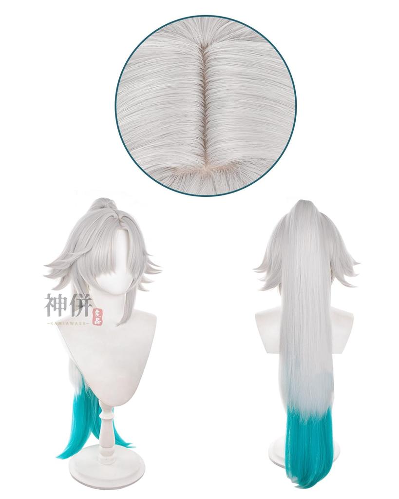 Feixiao Cosplay with Wig General Star Rail Cosplay Costume Adult Costume Cultural Festival Event Costume Stage Clothes Feixiao Cosplay [Kanzu Ryohin]