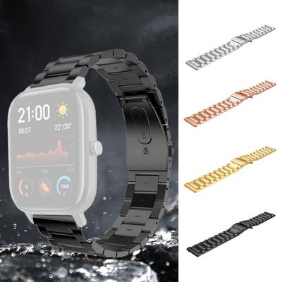 Ремешок для часов Регулируемый металлический ремешок для наручных часов Прочный стильный сменный ремешок для браслета Amazfit GTS