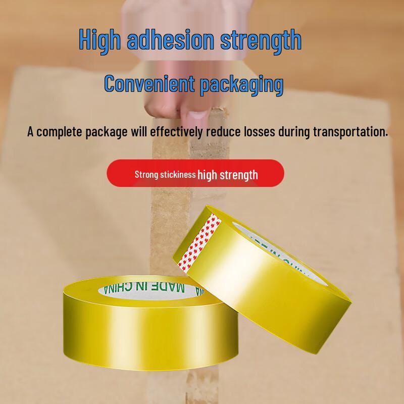 High-Adhesion Transparent Packing Tape