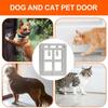 Lockable Pet Screen Door Mosquito Proof Sliding Door Screen Pet Tunnel Cat Door Hole  Balcony