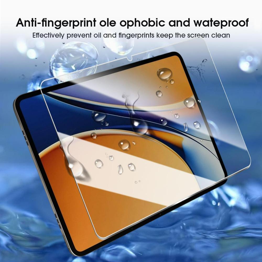 Easy Install Tempered Glass for Realme Pad 3 Anti-Fingerprint 9H Hardness Films Friendly HD Screen Protectors for Realme Pad 3