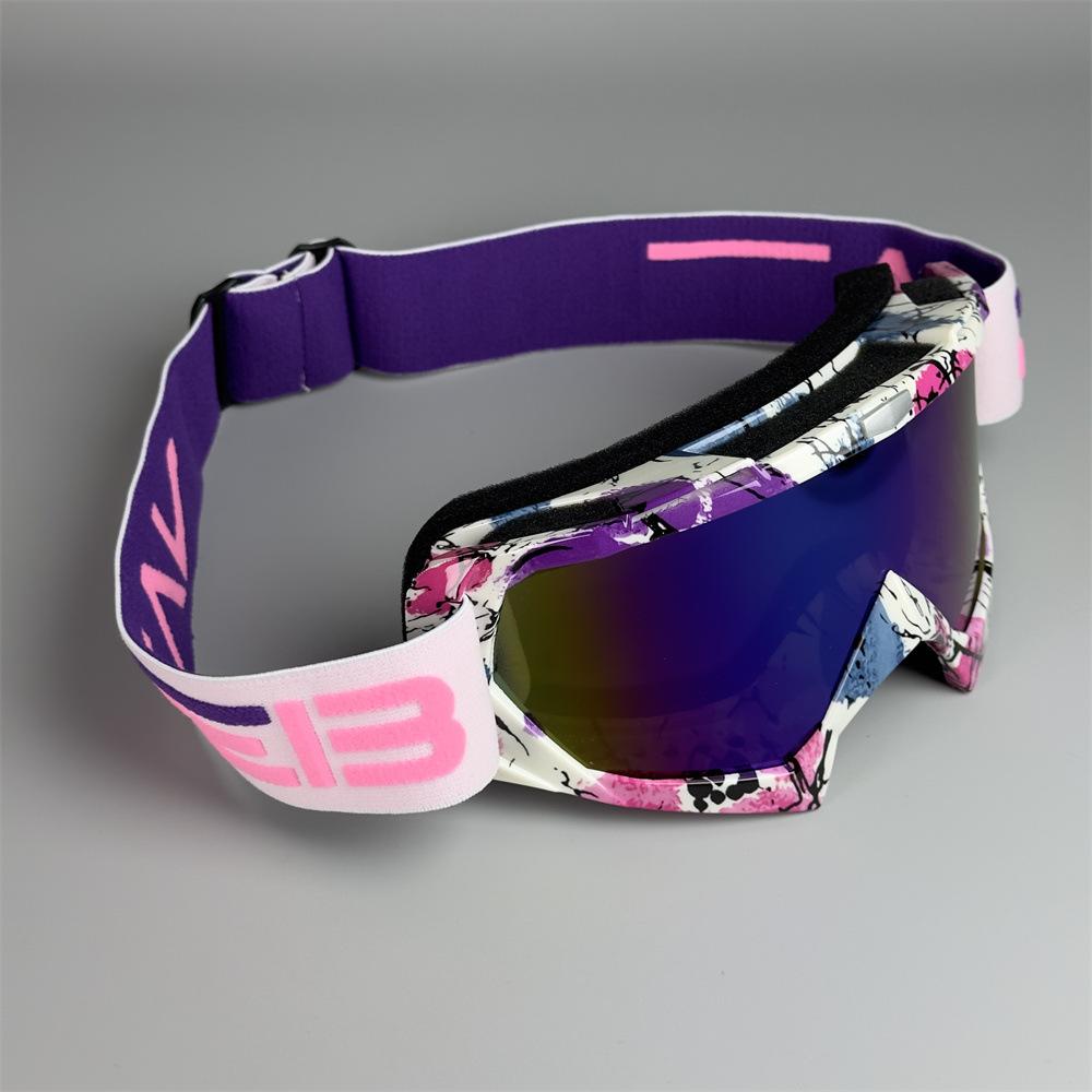 Lightweight motorcycle goggles for riding, outdoor sports, skiing, off-road skiing, and windproof eyewear