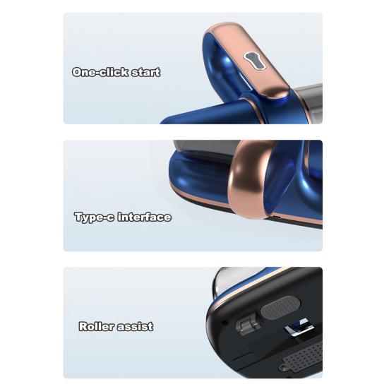 Беспроводной ручной пылесос с мощностью всасывания 13000 Па и УФ-лампой для удаления клещей