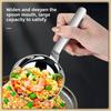 201 Stainless Steel Deepen Tablespoons Soup Ladle Short Handle Large Ramen Bouillon Spoon Kitchen Tableware Cooking Utensils
