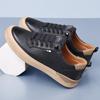 Модные кожаные кроссовки на платформе для мужчин, дизайнерские повседневные мужские кроссовки с мягкой подошвой, новые весенне-осенние спортивные кроссовки Zapatos De Hombre